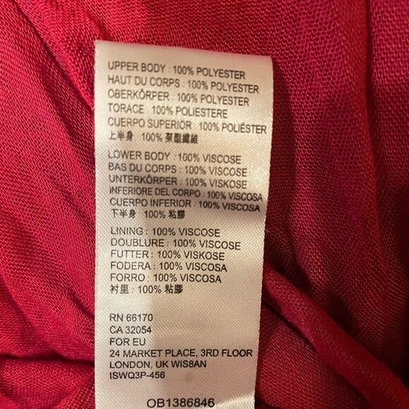 New Free People Mirage Paisley Maxi
Dress Red Mix Print Empire Waist size 0 - Picture 8 of 9